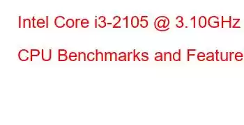 Intel Core i3-2105 @ 3.10GHz CPU Benchmarks and Features